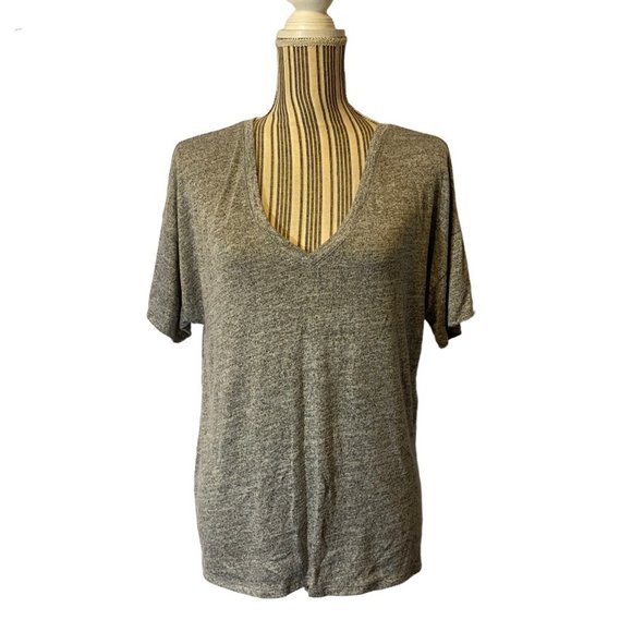 a new day Tops - A New Day Basic Gray Short Sleeve T-Shirt SZ L